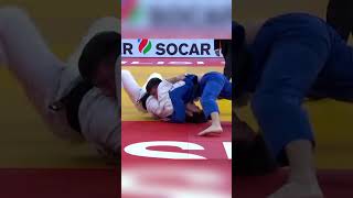 JUDO-IPPON Kuzure-kami-shiho-gatame/崩上四方固#shorts#judo#sports #olympic