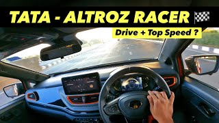 Tata Altroz Racer 1.2 Turbo Drive Review + Top Speed Test: Features, Comfort \u0026 Performance !!