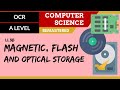 10. OCR A Level (H046-H446) SLR3 - 1.1 Magnetic, flash and optical storage