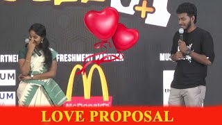 Anbu's Live Love Proposal To Teju | Kalyana Samayal Sadham | Anbu  | Teju