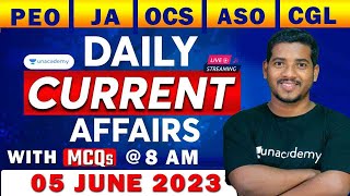 Daily Current Affairs Live | 5 June 2023 |  Bibhuti Sir